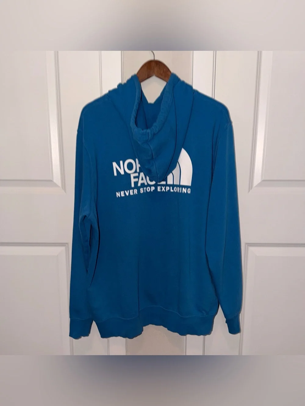 The North Face Men's Blue Men’s Pullover Hoodie Long Sleeve Size XL